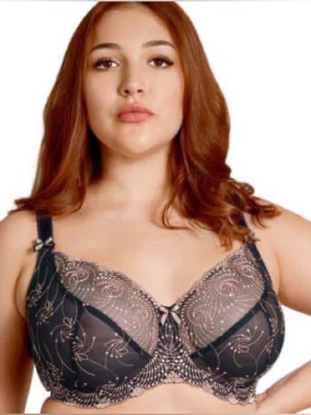 36J Fit Fully Yours Nicole Unlined Bra Black